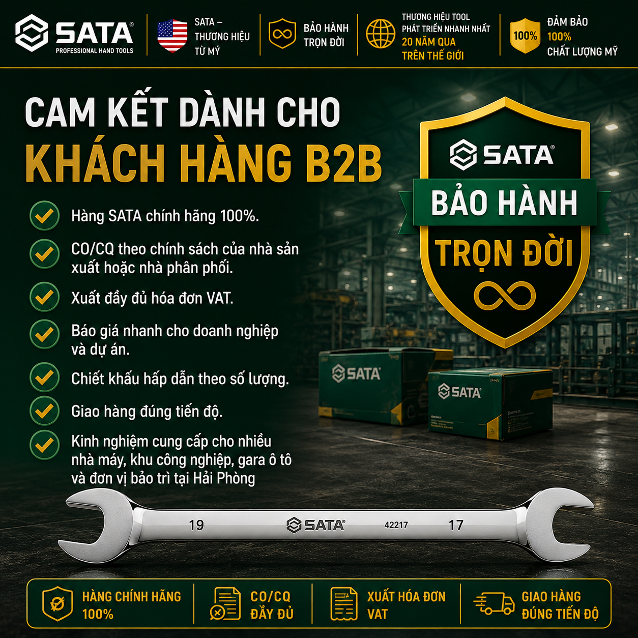 Kim Khí Hải Phòng | Vật tư kim khí & dụng cụ chính hãng | Có VAT