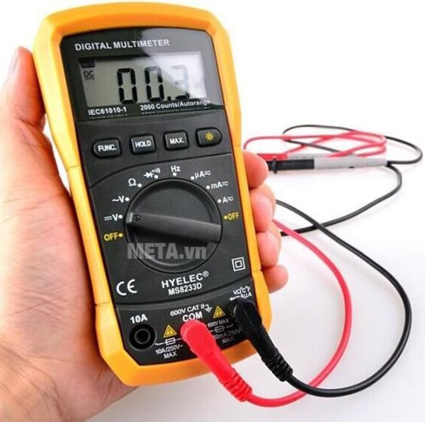 Đồng hồ đo điện HYELEC MS8233D