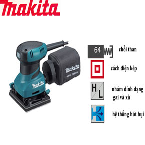 máy chà nhám cầm tay makita chính hãng