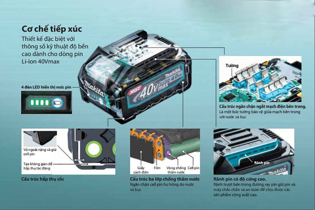 Cơ chế tiếp xúc của pin