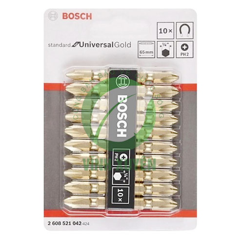 Đầu vặn vít Bosch ngắn PH2-65mm